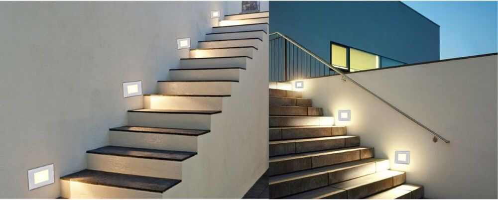 GIGRA LINE - SEGNAPASSO LED5W VETRO4P 4000K - GIGRA LINE FNT QJ/5W/BN
