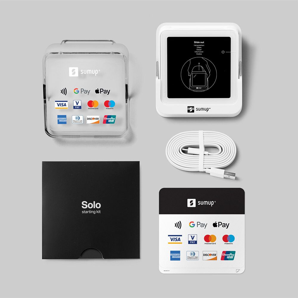 SUMUP SOLO - LETTORE DI CARTE MOBILE - SUMUP 806610001