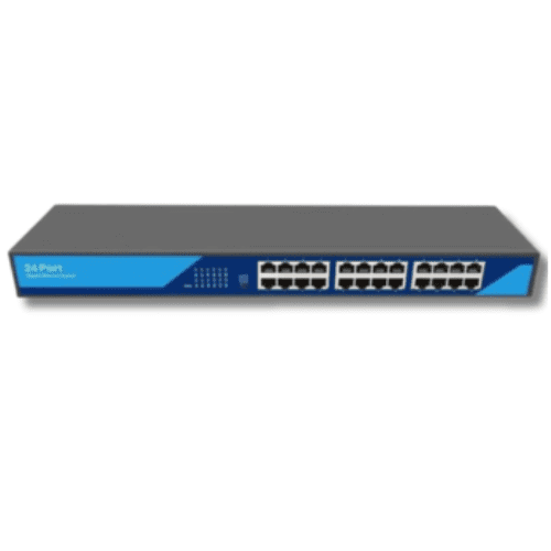 Switch Ethernet Rack 19" 24 Porte Gigabit 10/100/1000 - GIGRA LINE TXE269