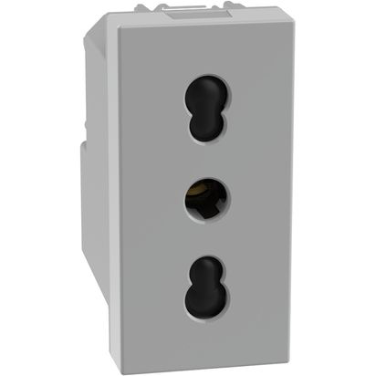 MATIXGO - PRESA ITA P17/11 GRIGIO - BTICINO LEGRAND JG4180